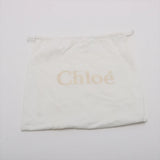 Chloé Woody Mini Canvas and Leather 2 in 1 Tote I Beige with Brown