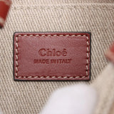 Chloé Woody Mini Canvas and Leather 2 in 1 Tote I Beige with Brown