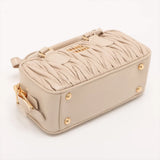 Miu Miu Arkady handbag beige - interior