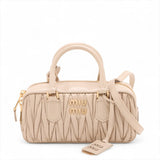 Miu Miu Arkady handbag beige - front