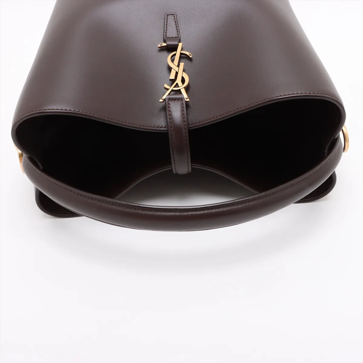 Saint Laurent LE 37 handbag brown - hardware