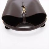 Saint Laurent LE 37 handbag brown - hardware