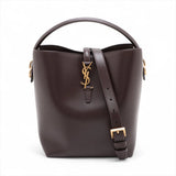 Saint Laurent LE 37 handbag brown - front