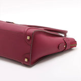 Celine Luggage Micro Shopper bordeaux - detail