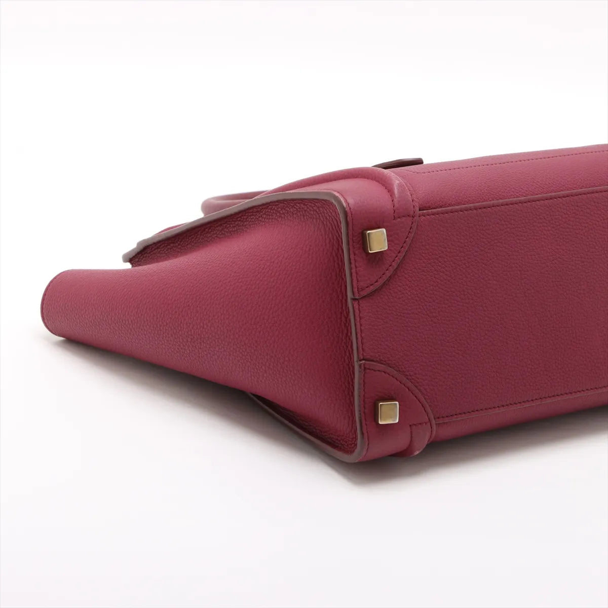 Celine Luggage Micro Shopper bordeaux - interior