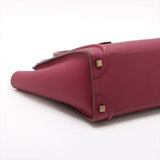 Celine Luggage Micro Shopper bordeaux - interior