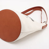 Saint Laurent Rive Gauche bucket bag beige - detail