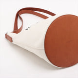 Saint Laurent Rive Gauche bucket bag beige - interior