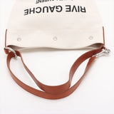 Saint Laurent Rive Gauche bucket bag beige - hardware