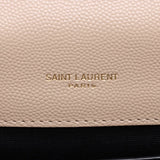 Saint Laurent Paris Envelope Leather Chain Shoulder Bag Beige