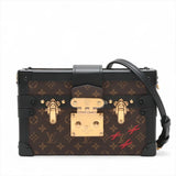 Louis Vuitton Monogram Petite Malle Brown x Black - main