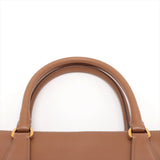 Prada Saffiano handbag brown - back