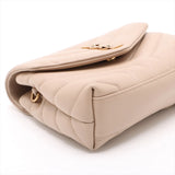 Saint Laurent Lulu shoulder bag beige - interior
