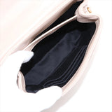 Saint Laurent Lulu shoulder bag beige - back
