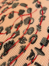 Hermès Alliances Pleated Scarf I Pink