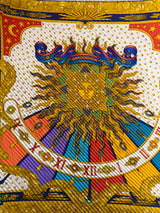 Hermès Carpe Diem Pleated Scarf I Colorful