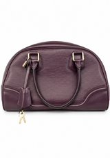 Louis Vuitton Alma Epi Leather Handbag I Plum