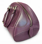 Louis Vuitton Alma Epi Leather Handbag I Plum