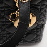 Christian Dior Cannage Lady Dior Leather
