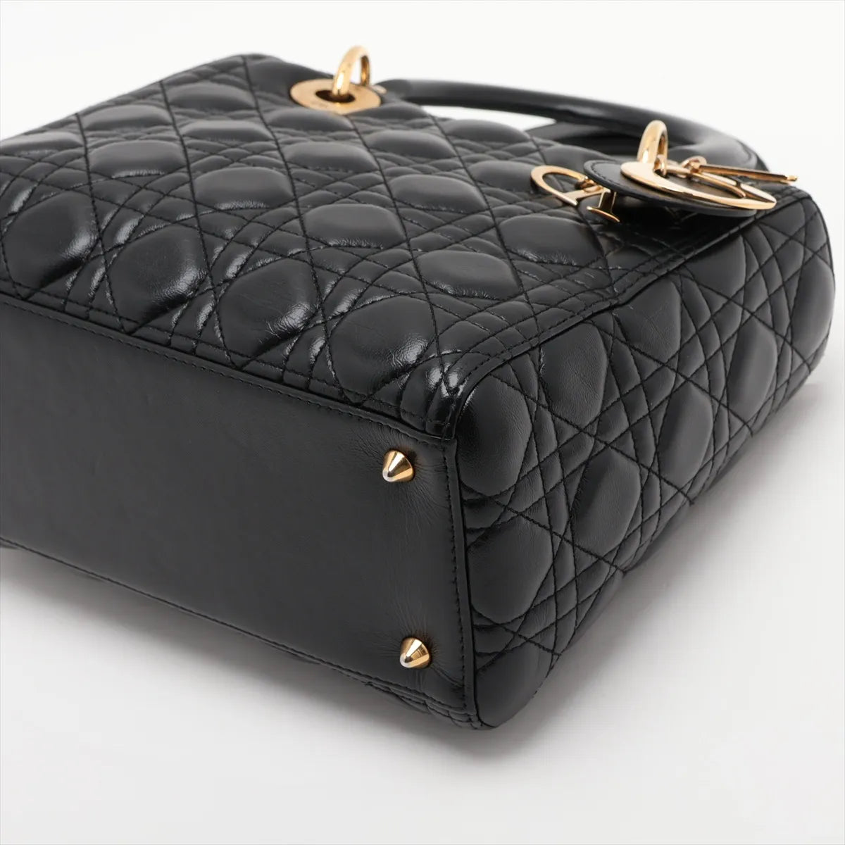 Christian Dior Cannage Lady Dior Leather