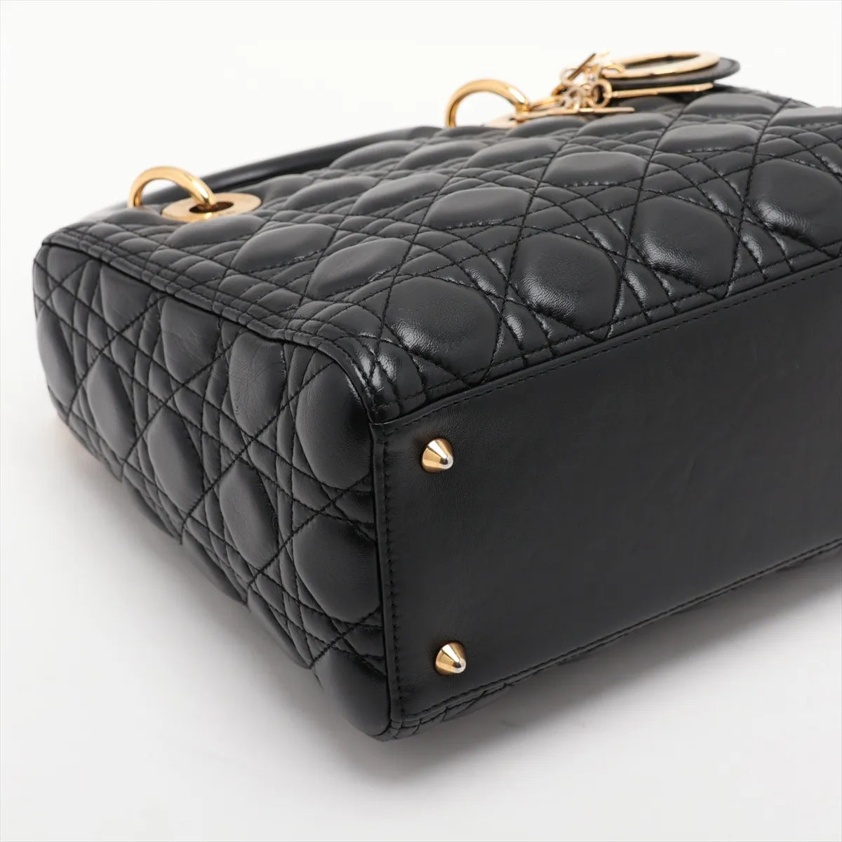 Christian Dior Cannage Lady Dior Leather