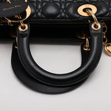 Christian Dior Cannage Lady Dior Leather