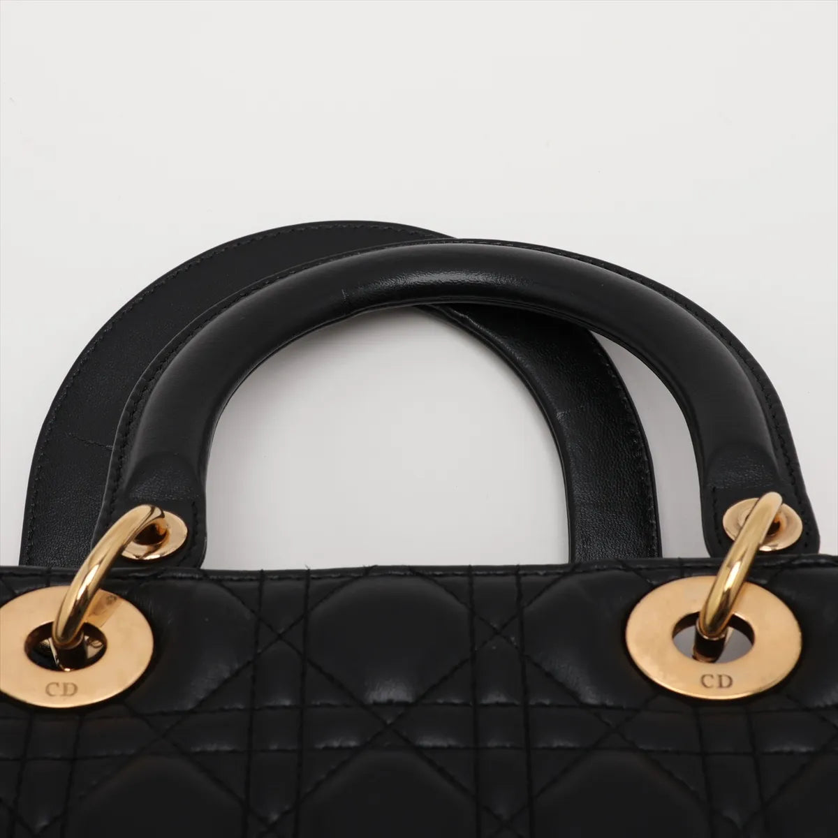Christian Dior Cannage Lady Dior Leather