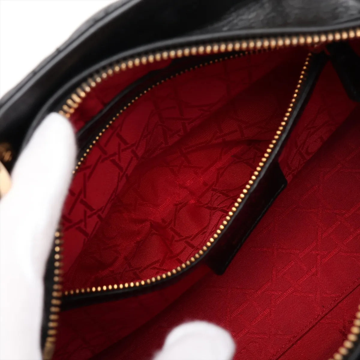 Christian Dior Cannage Lady Dior Leather