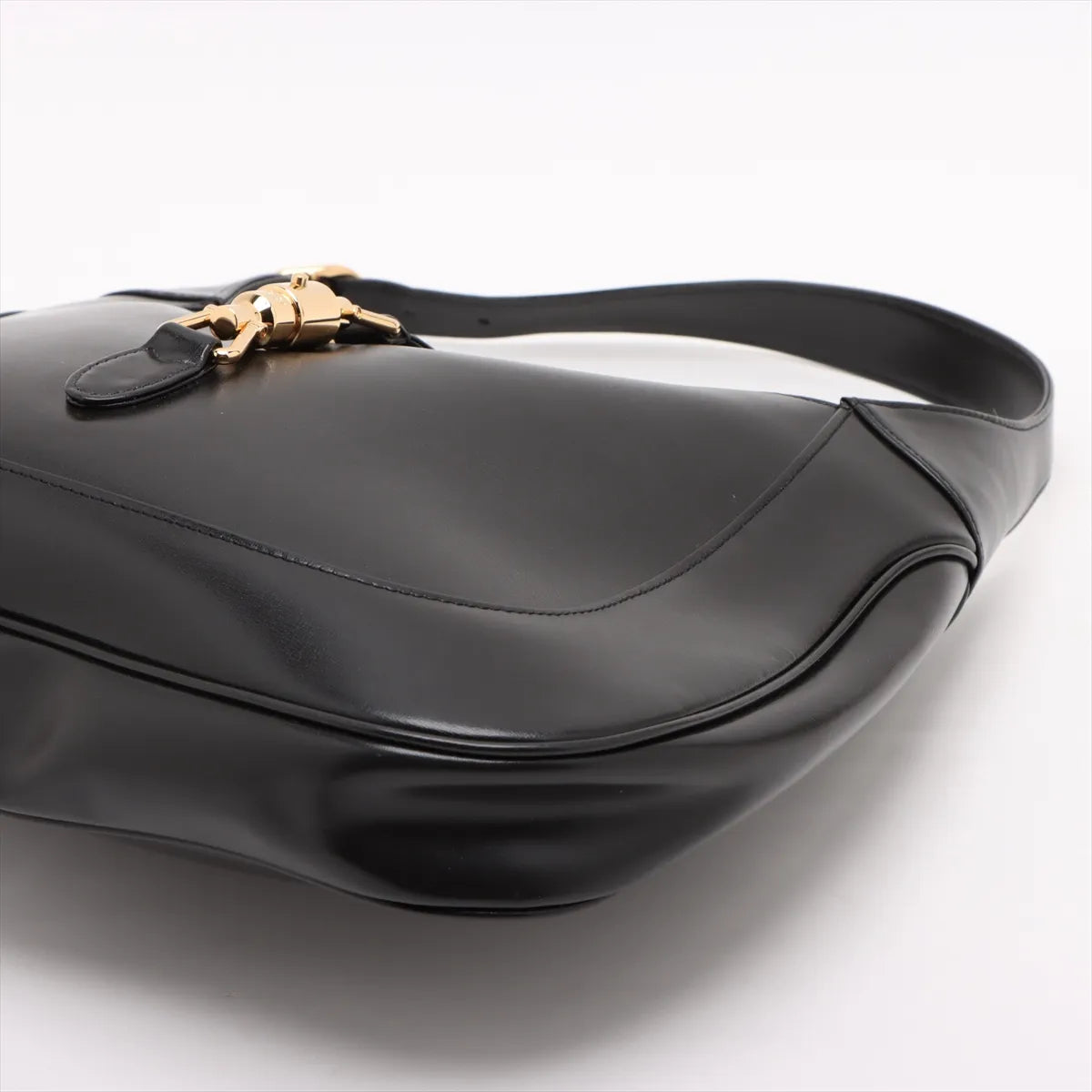 Gucci Jackie 1961 Leather Shoulder bag Black