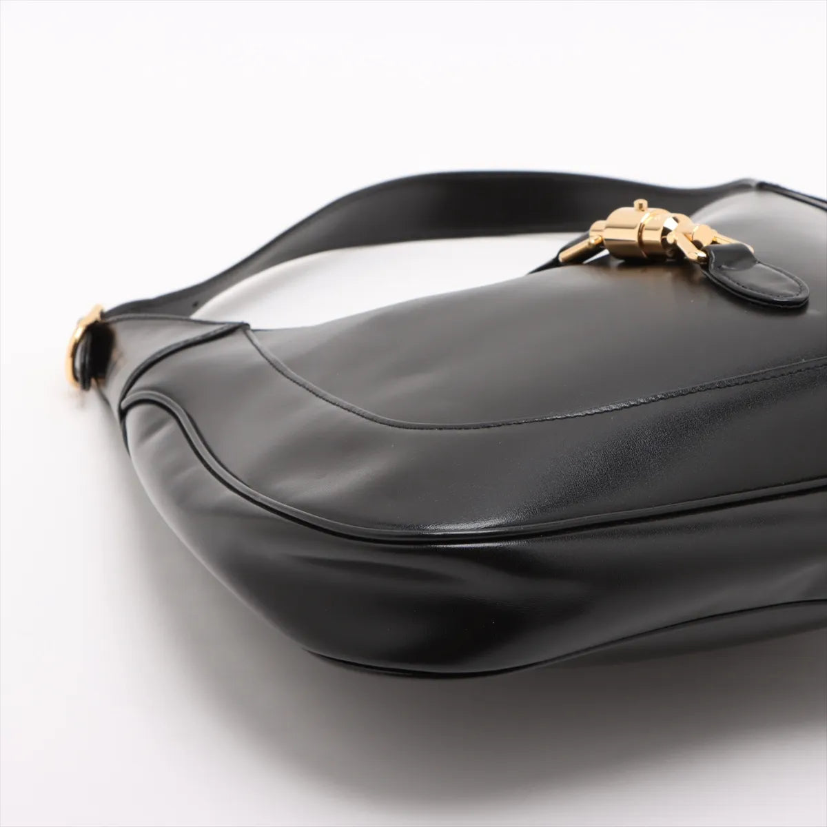 Gucci Jackie 1961 Leather Shoulder bag Black