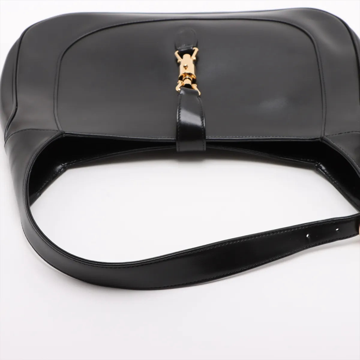 Gucci Jackie 1961 Leather Shoulder bag Black