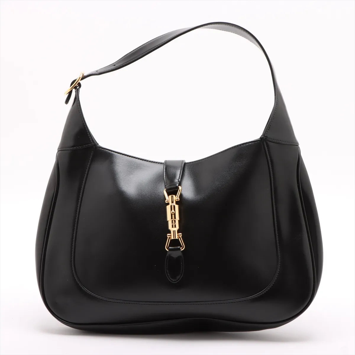 Gucci Jackie 1961 Leather Shoulder bag Black