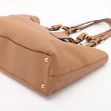 Prada Vitello Phenix tote brown - detail
