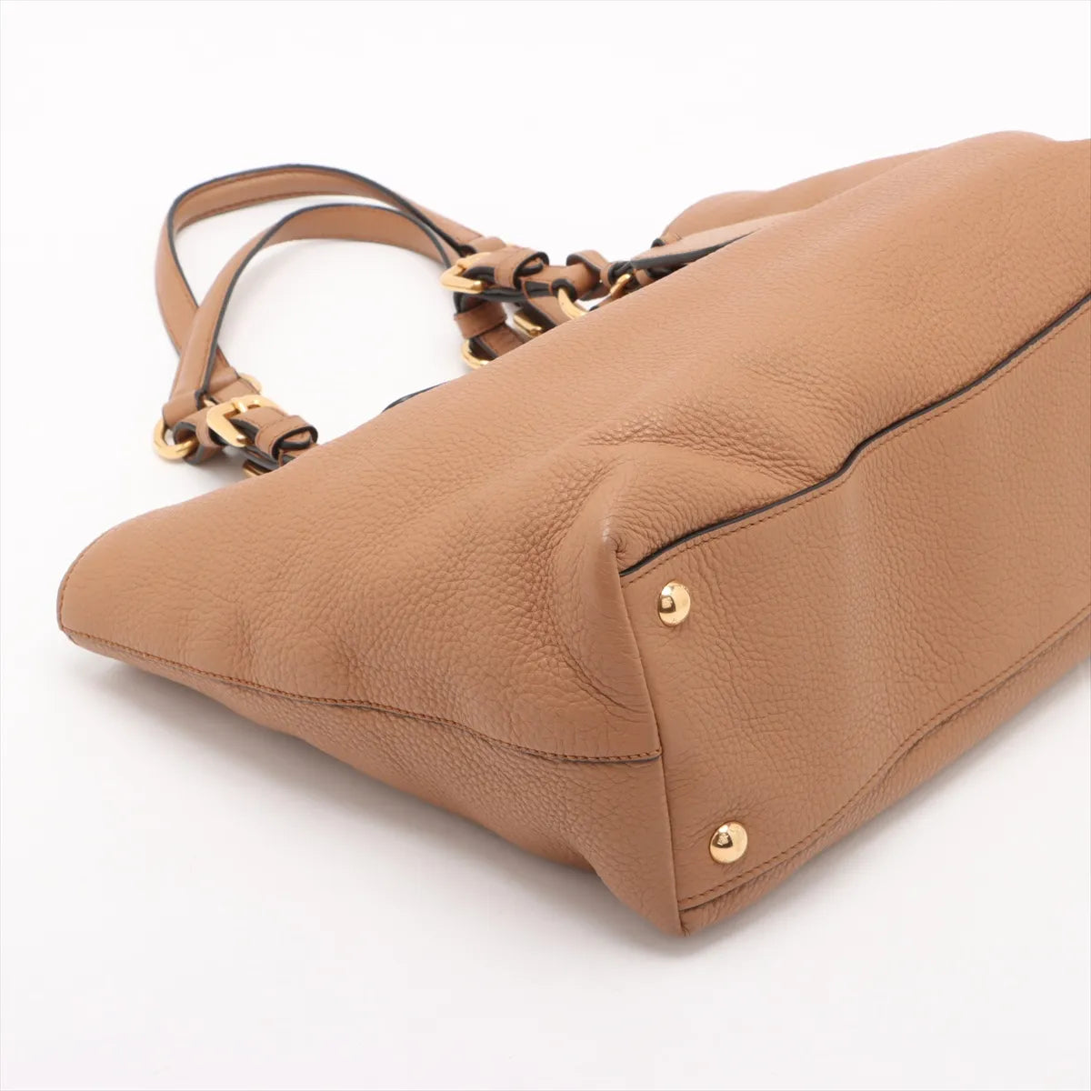 Prada Vitello Phenix tote brown - interior