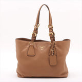Prada Vitello Phenix tote brown - front