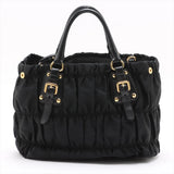Prada Gather Handbag Black - detail 1