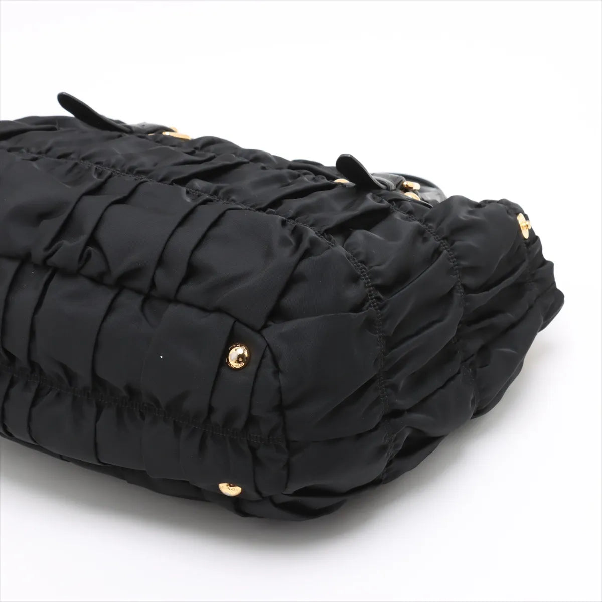 Prada Gather Handbag Black - detail 2