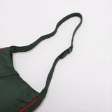 Saint Laurent LE 5 a 7 shoulder bag green x red - hardware