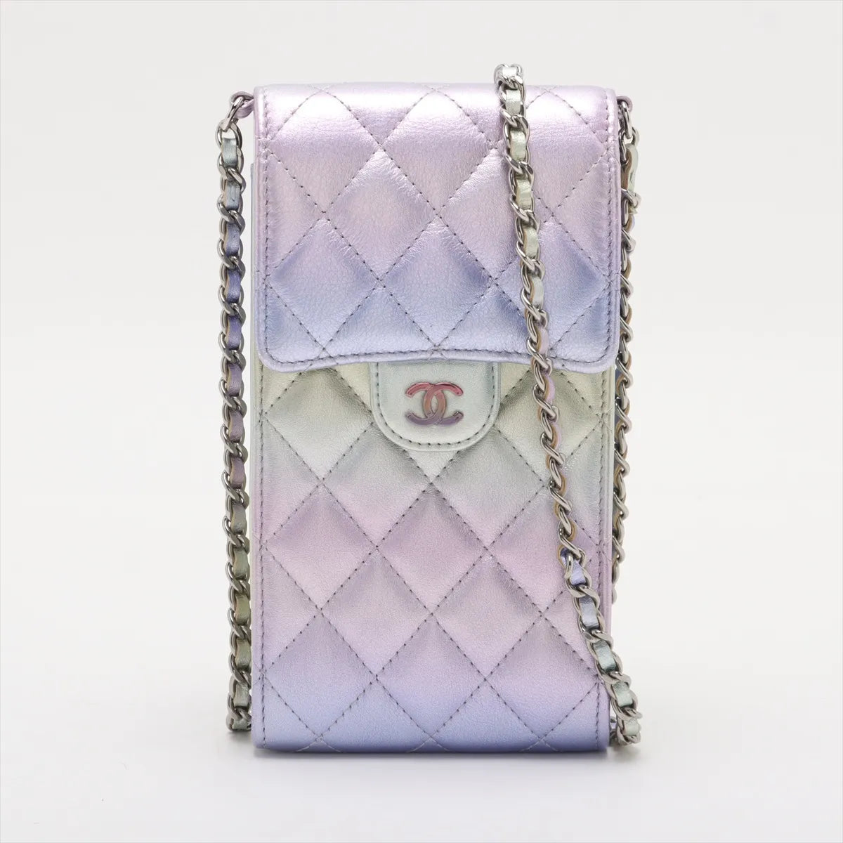 Chanel Matelasse phone pouch multicolor - front