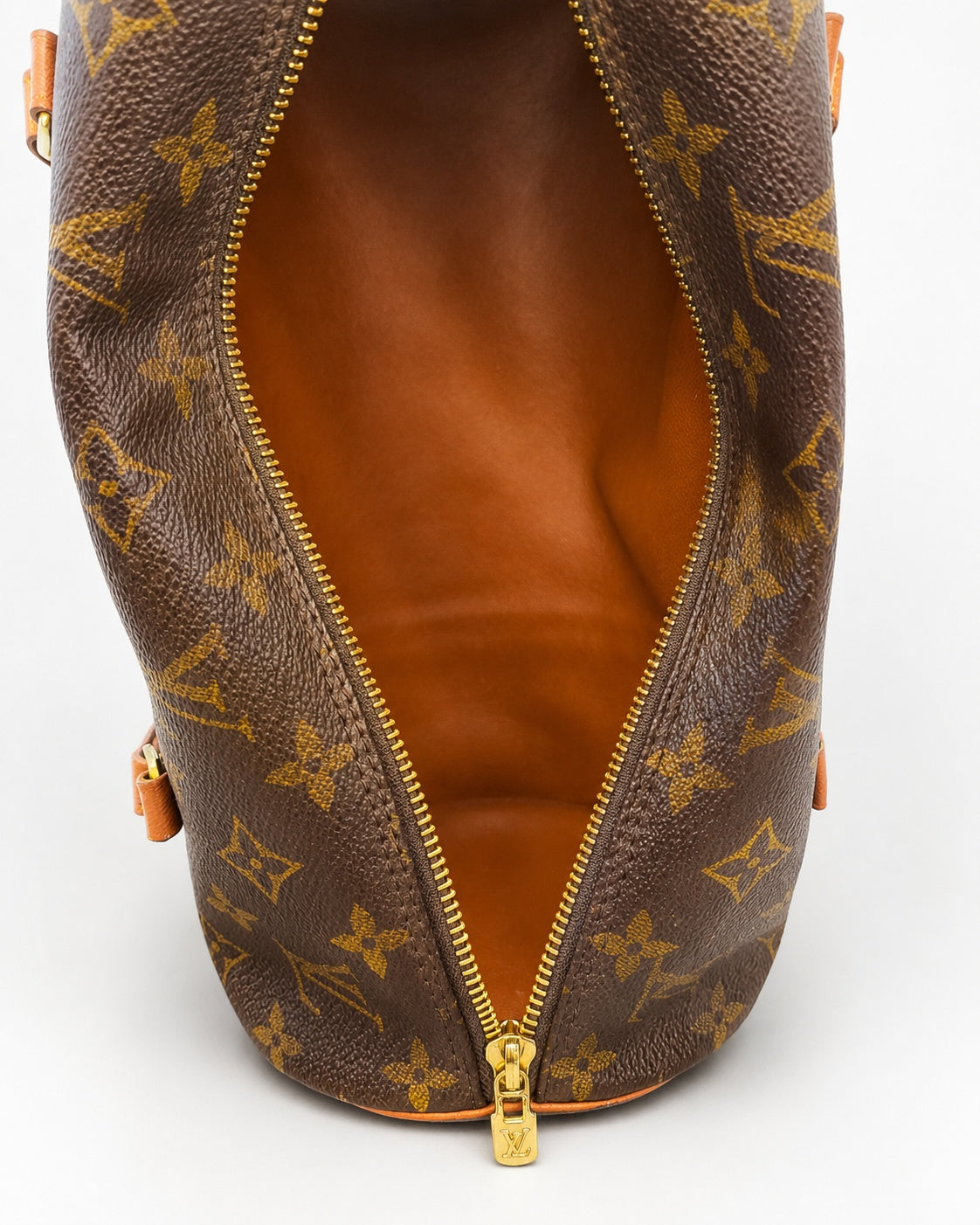 Louis Vuitton Papillon Monogram Coated Canvas Barrel Bag I Brown