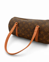 Louis Vuitton Papillon Monogram Coated Canvas Barrel Bag I Brown