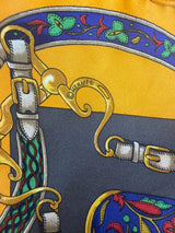 Foto original do lenço Hermès Festival — detalhe 1