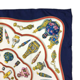 Hermes QU'IMPORTE LE FLACON Carre 90 Silk Scarf - Multicolor