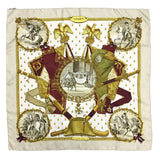 Hermes NAPOLEON Carre 90 Silk Scarf - Multicolor
