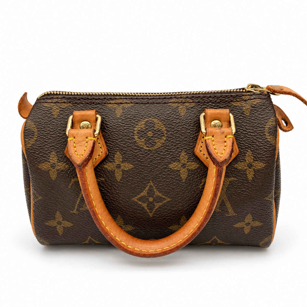 Louis Vuitton Mini Speedy Monogram Handbag – studio view 1