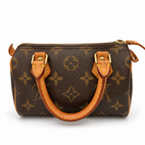 Louis Vuitton Mini Speedy Monogram Handbag – studio view 1